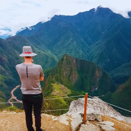 machu picchu view mountain