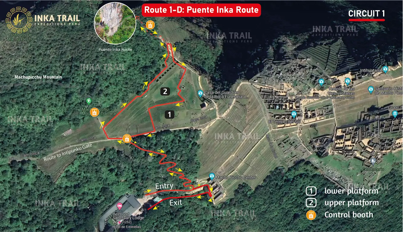 Machu Picchu circuit Route 1-D