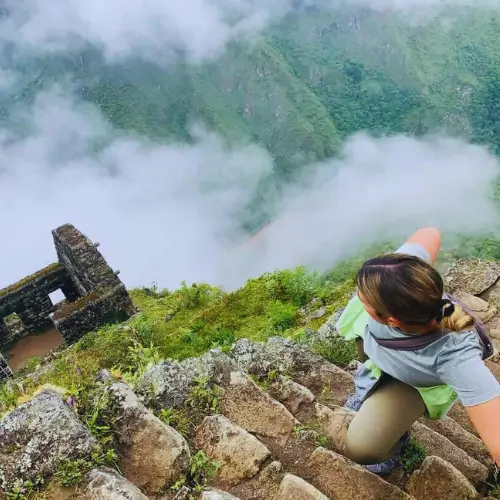 steps of huayna picchu