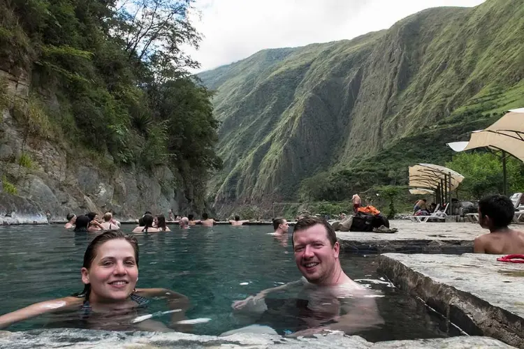 Aguas Calientes the charming town at the base of Machu Picchu.