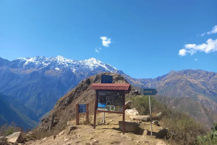 Capuliyoc, the starting point of the Choquequirao Trek 4 Days.