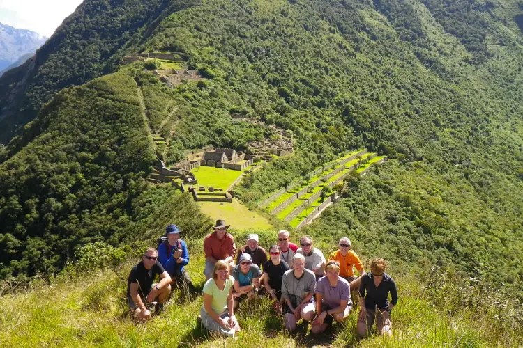 View of Choquequirao from the 4-Day Trek