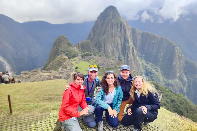 Machu Picchu, a breathtaking view from the Inka Jungle Trek.